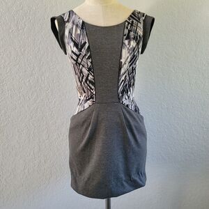 Women’s BCBGMAXAZRIA BCBG MAXAZRIA Pocket Short Dress Gray XXS